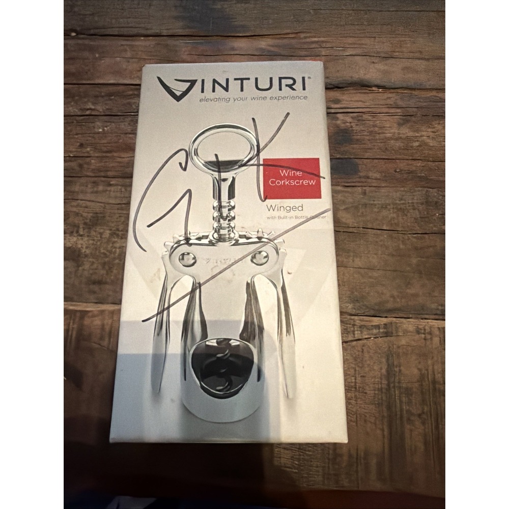 Wing Corkscrew Wine Built-in Bottle Opener, Silver, one size (V9032)!
